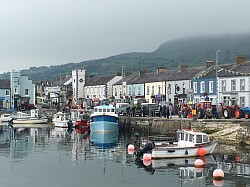 More Boats in Carnlough Harbour and vintage rally.