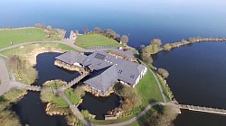 Areal View of Lough Neagh Discovery centre
