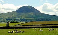 Slemish Mountains in BraidValley near Broughshane in Co’Antrim, Northern Ireland.